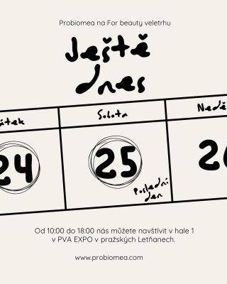 Všechny naše produkty zde nakoupíte s 10% slevou! #forbeauty #veletrhforbeauty #probiotika #kolagen #doplnky stravy