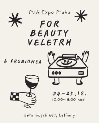 Už dnes a zítra, hala 1, @forbeauty_veletrh_official ⭐️ Nezapomeňte nás přijít navštívit a vyzkoušet náš nový produkt!...