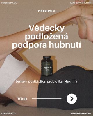 Podpora hubnutí AppetiteOff ✨ Patentovaný produkt vyvinutý molekulárním biologem doktorem Petrem Ryšávkou. #ceskyvyrobek...